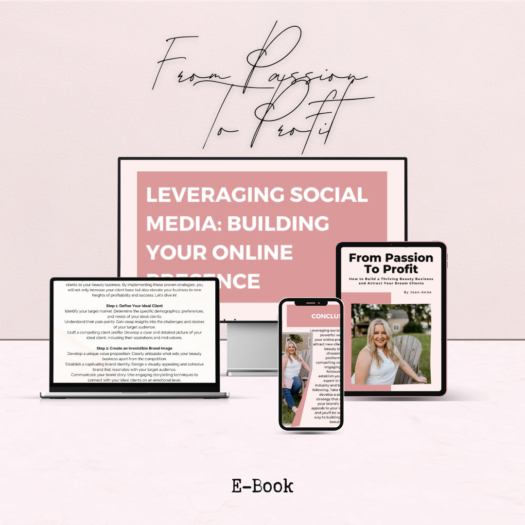 From Passion To Profit e-Book