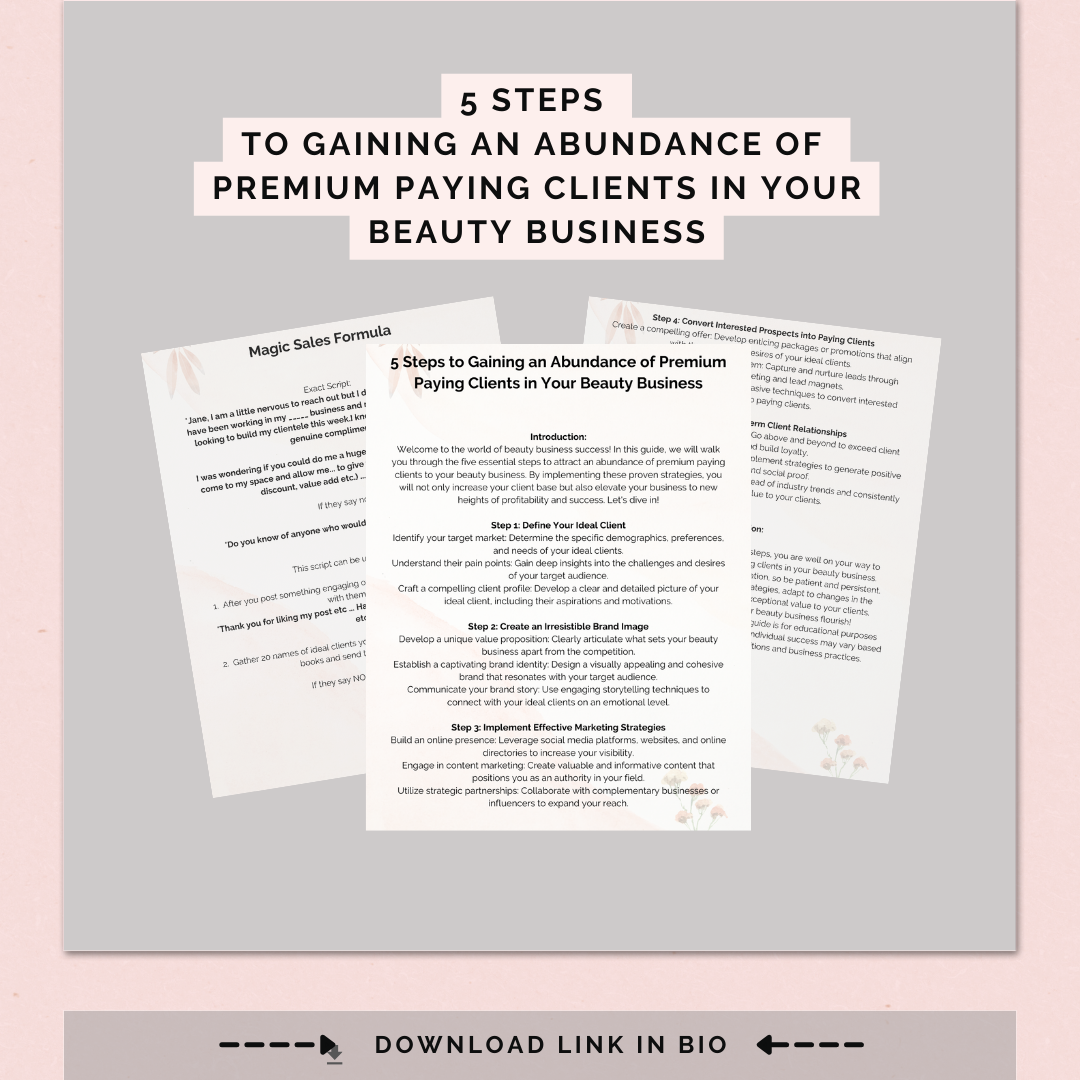 5 Steps to Gaining an Abundance of Premium Paying